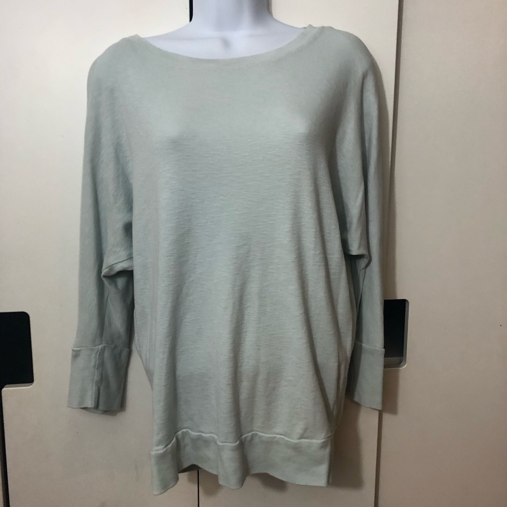 Cynthia Rowley size L mint green soft top